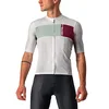 Image de CASTELLI 4522023-870 PROLOGO 7 Jersey Men's T-Shirt Silver Gray/Defender Green-Bordeaux L