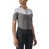 Image de CASTELLI 4523040-125 Gradient Color Block Jersey Women's T-Shirt Gunmetal Gray/Silver Gray M