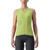 Image de CASTELLI 4523043-244 Anima 4 Sleeveless Women's T-Shirt Bright Lime/Absinthe S