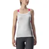 Image de CASTELLI 4523045-065 BAVETTE Top Women's T-Shirt Ivory/Persian Red L