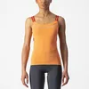 Image de CASTELLI 4523045-866 BAVETTE Top Women's T-Shirt Soft Orange/Hibiscus L
