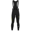 Image de Karpos 2521014-052 Verve WINT BIBTIGHT Short Cycling Dungarees Homme Black/Sulphur Taille L