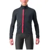 Image de CASTELLI 4523508-085 ENTRATA JACKET Jacket Unisex LIGHT BLACK/RED Taille XXXL
