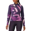 Image de CASTELLI Tropicale Ls Jersey Maille Technique, Night Shade, X-Large Femmes