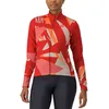 Image de CASTELLI 4523547-654 Tropicale LS Jersey T-Shirt Unisex Mineral Red Taille L