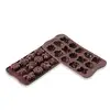Image de 1 Moule 15 chocolats Printemps en silicone Silikomart