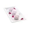 Image de Moule silicone 6 Mini gâteaux Elegenza texture matelassée Silikomart