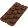 Image de silikomart | SCG49 Moule en Silicone pour chocolats CHOCO CROWN, antiadhésif, 11 chocolats, paquet de 1 Moule pour sucreries, Easy Choc, Ø 30 mm, h 15 mm, Volume 99 ml, Made in Italy