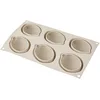 Image de silikomart | Moule en silicone pour Monoportions LEMON DELIZIA, anti-adhérent, 6 Monoportions, Lot de 1 Moule à gâteau, Design 3D, 85 x 59 h 42 mm, Volume 636 ml, Made in Italy
