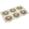 Image de silikomart | Moule en silicone pour MINI INTRECCIO Monoportions, antiadhésif, 6 Monoportions, Lot de 1 Moule à gâteau, Design 3D, Ø 75 h 35 mm, Volume 630 ml, Made in Italy, Beige
