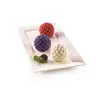 Image de Moule silicone 3D 6 mini gâteaux fruits des bois Silikomart