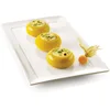 Image de silikomart | Moule en silicone pour MINI DOT Monoportions, antiadhésif, 6 Monoportions, Lot de 1 Moule à gâteau, Design 3D, Ø 70 h 30 mm, Volume 540 ml, Made in Italy, Gris Clair
