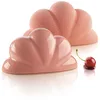 Image de Silikomart - KIT NUVOLA - 2 SILICONE MOULES 110X220 H 60 MM, Blanc