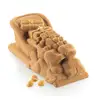 Image de Kit moule à bûche Pôle Nord traineau du père noël Silikomart