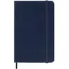 Image de MOLESKINE carnet classique de poche bleu saphir ligné couverture rigide
