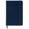 Image de MOLESKINE carnet classique de poche à pages blanches bleu saphir