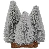 Image de CREARE ITALIA Arbre 22 cm PINETTI C/Neige Groupe 3 PINI