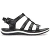 Image de Geox Femme D Sandal Vega A Sandales, Black, 40 EU