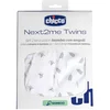 Image de CHICCO, Set 2 Draps En Bambou - Chicco Next2me Twins