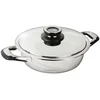 Image de Ecovitam   Sauteuse 3L Inox 18/10   Diamètre 24cm   Tous feux   Thermomètre intégré