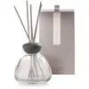 Image de Millefiori MILANO - Diffuseur en verre transparent avec couvercle en marbre, gris Diffuseurs et parfums d'intérieur 250 ml unisex