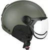 Image de CGM EBI Casque de Ski Unisexe Adulte, Vert Mat, M (57-58cm)