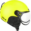Image de CGM EBI Casque de Ski Unisexe Adulte, Jaune Fluo Mat, XXL (61 cm)