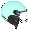 Image de CGM EBI Casque de Ski Unisexe Adulte, Bleu Mat, XXS (51-52cm)