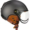 Image de CGM EBI Casque de Ski Unisexe pour Adulte, Graphite satiné, M (57-58cm)