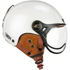 Image de CGM EBI Casque de Ski Unisexe Adulte, Blanc nacré, M (57-58cm)