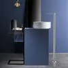 Image de Ritmonio DOT316 Mitigeur de lavabo sur pied, en acier inoxydable, PR50DF201INOX,