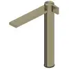 Image de Ritmonio DOT316 Mitigeur de lavabo en acier inoxydable, bec haut, PR50AF201ICX,