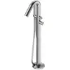 Image de Ritmonio DOT316 Round Mitigeur de baignoire sur pied, en acier inoxydable, PR50DB202INOX,
