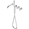 Image de Ritmonio Diametro35 S Mitigeur de baignoire avec set de douche, PR52EC201CRL,