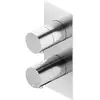 Image de Ritmonio Diametro35 Cross | Diametro35 S Mitigeur thermostatique pour 3 sorties, PR47HG101IX,