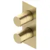 Image de Ritmonio Diametro35 Cross | Diametro35 S Mitigeur thermostatique pour 3 sorties, PR47HG101CHX,
