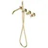 Image de Ritmonio Diametro35 Cross Mitigeur de baignoire avec set de douche, PR53EC201CHX,