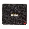 Image de LEGAMI - Tapis de Souris, Tapis de Souris avec Surface en PVC Anti-poussière et Anti-éblouissement, Base en Caoutchouc antidérapante, Thème Genius, 22,3 x 23,3 cm