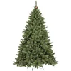 Image de Dmora - Sapin de Noël Stoccolma, Sapin artificiel extra épais, véritable Sapin effet PVC avec pommes de pin incluses, 464 branches, hauteur 150 cm