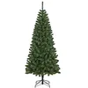 Image de Dmora - Sapin de Noël Edimburgo, Sapin artificiel extra épais, véritable Sapin effet PVC, 500 branches, hauteur 180 cm