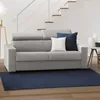 Image de Talamo Italia - Canapé lit 2 places Agostina, Canapé de salon avec ouverture pivotante, Appuie-tête réglables et accoudoirs fins, 100% Made in Italy, 160x95h85 cm, Gris