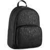 Image de Armani Exchange Jim Sac à dos durable avec logo gaufré pour homme Taille unique, Noir, Taille unique