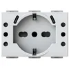 Image de 4Box - Prise encastrée USB P503 compatible avec Bticino® LivingLight  Blanc