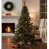 Image de Dmora - Sapin de Noël Plaine, Pin Artificiel, Arbre à Effet réel, Sapin de Noël, Made in Italy, 140x140 h200 cm, Vert