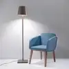Image de Ailati Lights by Zafferano Poldina Lampadaire, E27, LL0360R3,