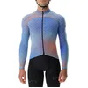 Image de UYN O102276 Biking Spectre Winter Ow Long_SL. T-Shirt Men's Coucher de Soleil Bleu S
