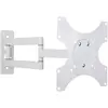 Image de Techly ICA-LCD 2903WH Support Mural métallique pour écran Plat de 75 x 75,100 x 100,200 x 100, 200 x 200 mm Blanc 0-12° 94 cm