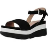 Image de Geox Femme D Gardenia C Sandales, Black, 38.5 EU