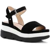 Image de Geox Femme D Gardenia C Sandales, Black, 41 EU
