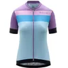 Image de Briko Pull à Rayures Chemise de randonnée, Bleu, S Femme